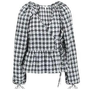 Topshop Peplum Top Size: 10